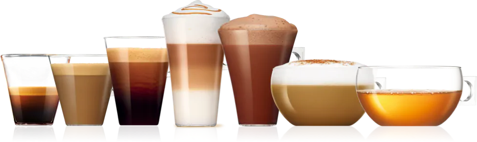Nescafé Dolce Gusto Coffee and drinks header image