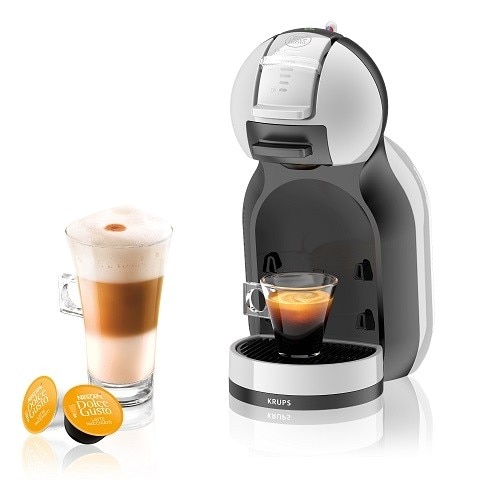 Mini Me Automaticky Kapsulovy Kavovar Sedo Cierny Krups Nescafe