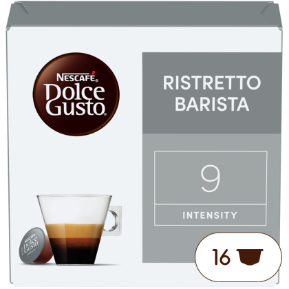 Pack of 16 RISTRETTO BARISTA NESCAF√â¬Æ Dolce Gusto¬Æ coffee pods
