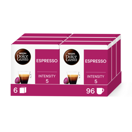 Pack of 96 Espresso  - 96 kaps&uacute;l NESCAF&radic;&acirc;&not;&AElig; Dolce Gusto&not;&AElig; coffee pods