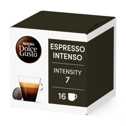 Pack of 16 ESPRESSO INTENSO NESCAF&radic;&acirc;&not;&AElig; Dolce Gusto&not;&AElig; coffee pods