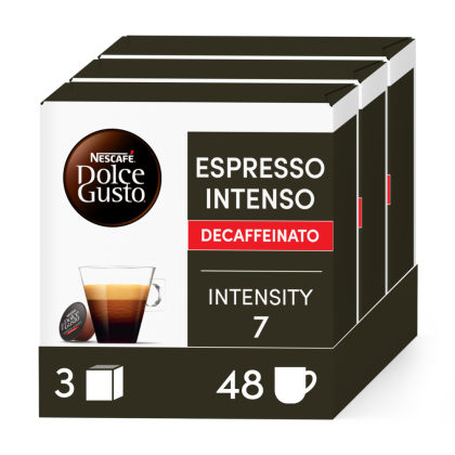 Výhodné balení Espresso Intenso Decaffeinato - 48 kapslí