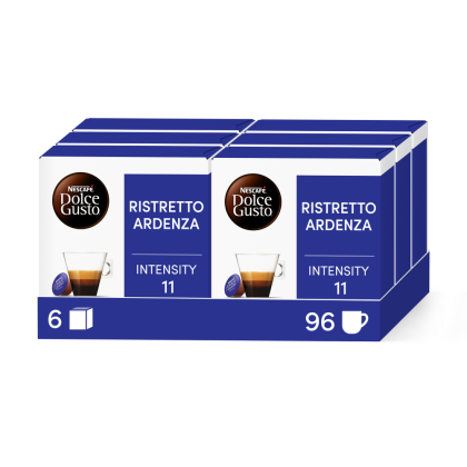 Pack of 96 RISTRETTO ARDENZA - 96 kaps&uacute;l NESCAF&radic;&acirc;&not;&AElig; Dolce Gusto&not;&AElig; coffee pods