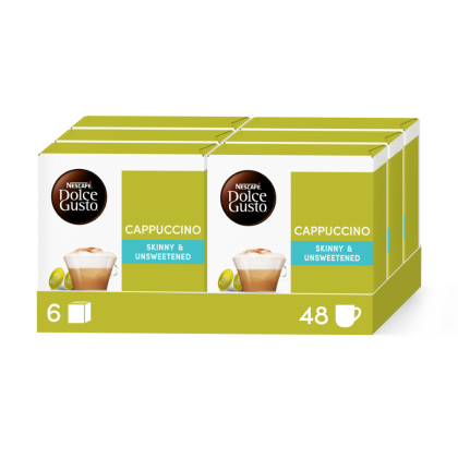 Cappuccino Skinny & Unsweetened - 96 kaps&uacute;l , od Nescaf&eacute; Dolce Gusto 0