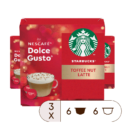 Starbucks® Toffee Nut Latte - 36 kapsúl, od Nescafé Dolce Gusto 0