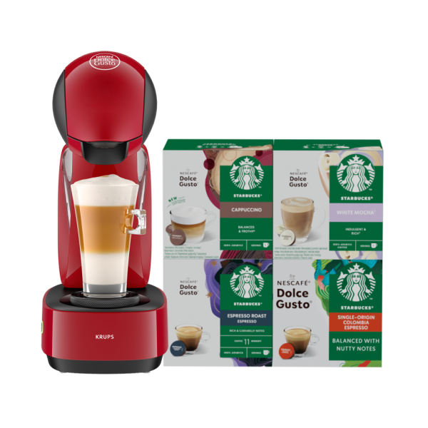 Výhodný set Infinissima červený + 4x Starbucks® kapsle