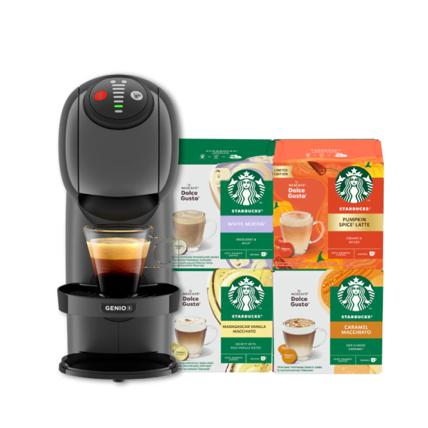 STARTER PACK: Kávovar Genio S & STARBUCKS®, od Nescafé Dolce Gusto -2