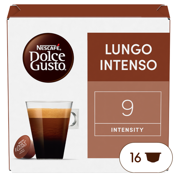 Pack of 16 Lungo Intenso NESCAF√â¬Æ Dolce Gusto¬Æ coffee pods
