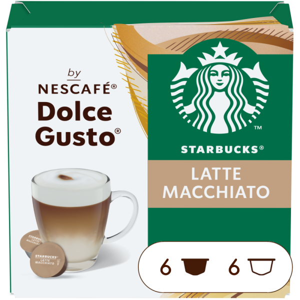 STARBUCKS® LATTE MACCHIATO, od Nescafé Dolce Gusto 0