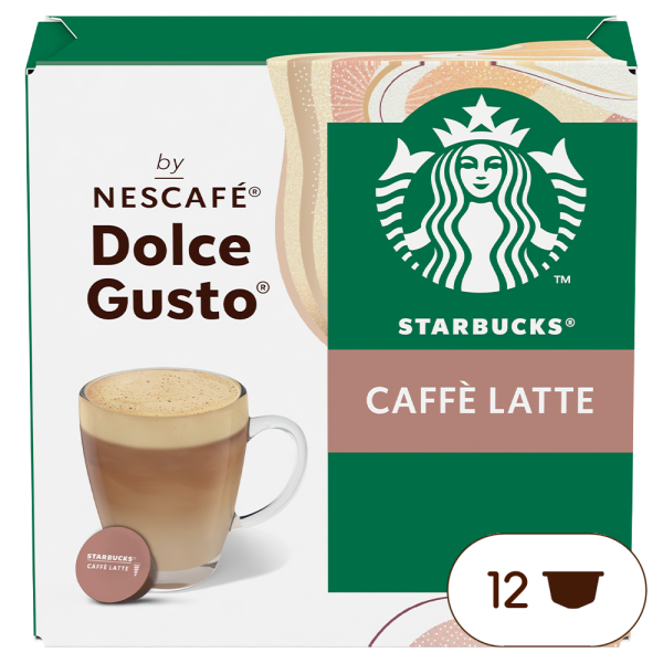 STARBUCKS® CAFFE LATTE, od Nescafé Dolce Gusto -1