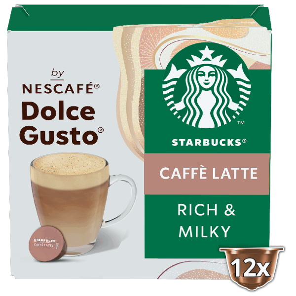 STARBUCKS® CAFFE LATTE, od Nescafé Dolce Gusto 0