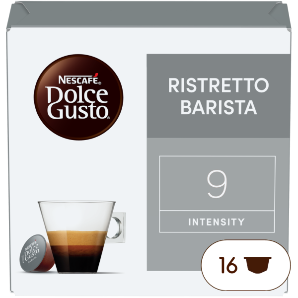 Pack of 16 RISTRETTO BARISTA NESCAF√â¬Æ Dolce Gusto¬Æ coffee pods