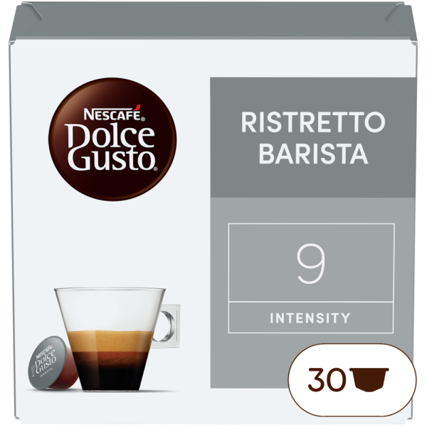 Pack of 30 RISTRETTO BARISTA XL (30 KAPSÚL) NESCAF√â¬Æ Dolce Gusto¬Æ coffee pods