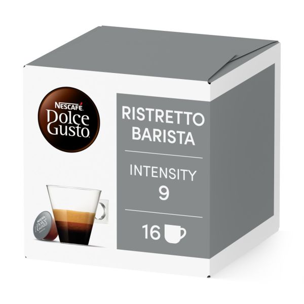 Pack of 16 RISTRETTO BARISTA NESCAF√â¬Æ Dolce Gusto¬Æ coffee pods