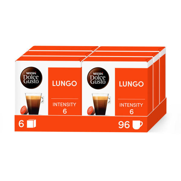 Pack of 96 Lungo – 96 kapsúl NESCAF√â¬Æ Dolce Gusto¬Æ coffee pods