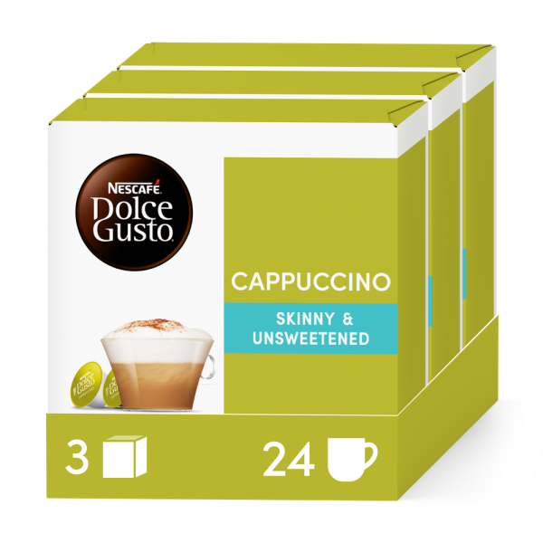 Cappuccino Skinny & Unsweetened - 48 kapsúl, od Nescafé Dolce Gusto 0
