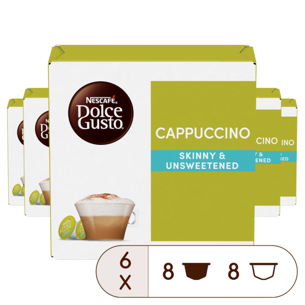 Cappuccino Skinny & Unsweetened - 96 kapsúl , od Nescafé Dolce Gusto 0