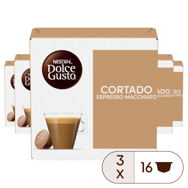 Pack of 48 Cortado - 48 kapsúl NESCAF√â¬Æ Dolce Gusto¬Æ coffee pods