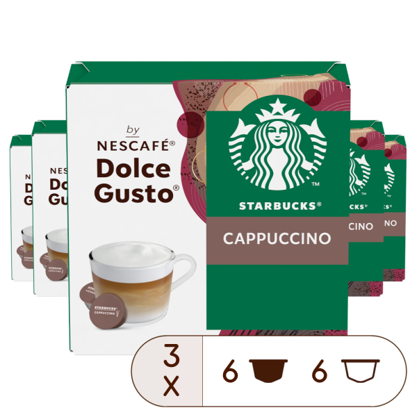 STARBUCKS® CAPPUCCINO - 36 kapsúl, od Nescafé Dolce Gusto 0