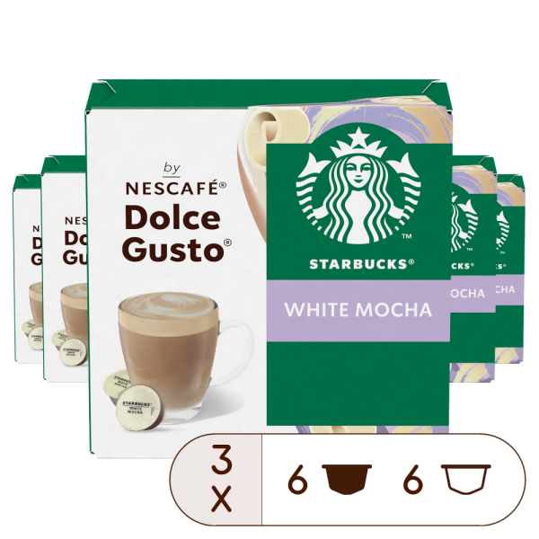 STARBUCKS® WHITE MOCHA - 36 kapsúl, od Nescafé Dolce Gusto 0