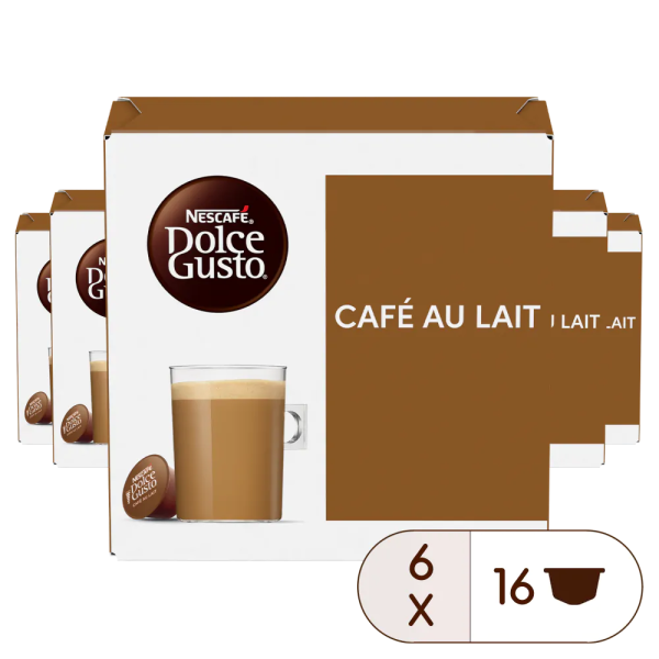 Výhodné balení Café Au Lait - 96 kapslí 0