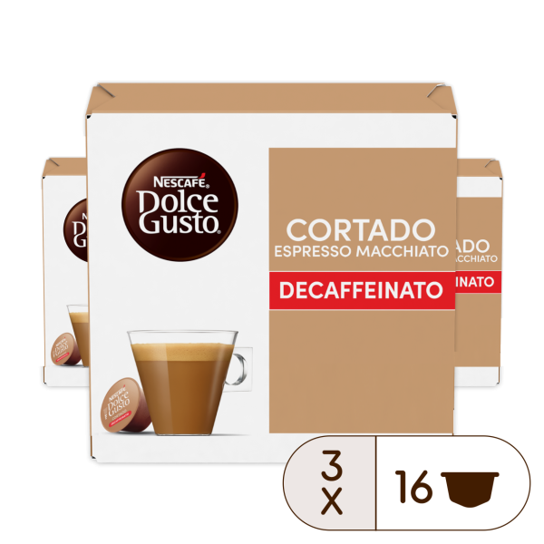 Výhodné balení Cortado Decaffeinato - 48 kapslí