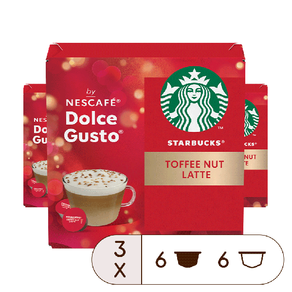 Starbucks® Toffee Nut Latte - 36 kapsúl, od Nescafé Dolce Gusto 0