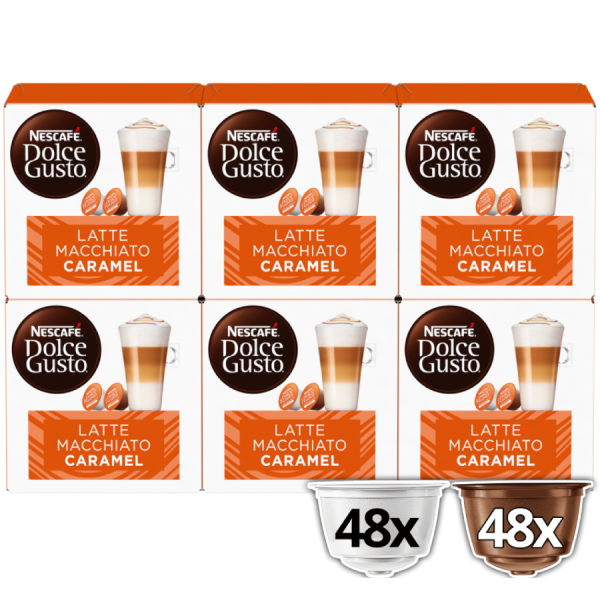Caramel Latte Macchiato výhodné balenie, od Nescafé Dolce Gusto 0