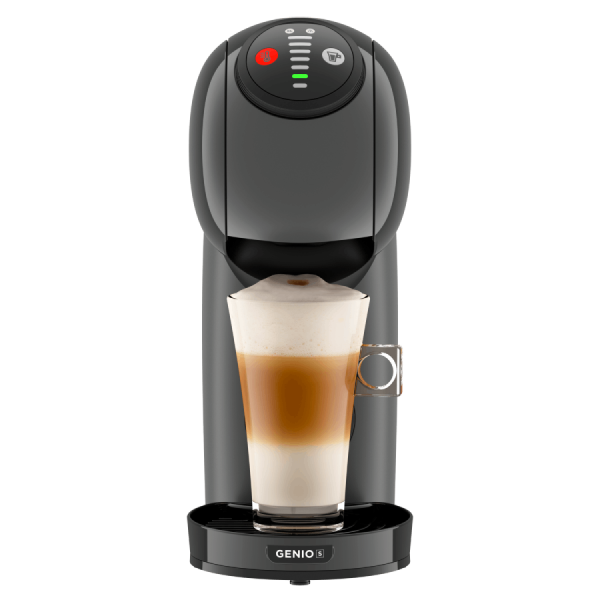 Pohľad spredu GENIO S AUTOMATICKÝ KAPSULOVÝ KÁVOVAR ANTRACITOVÝ KRUPS® Kávovar NESCAFÉ® Dolce Gusto®