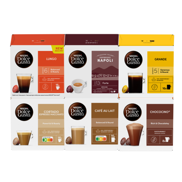 NESCAFÉ DOLCE GUSTO - DEGUSTAČNÉ BALENIE, od Nescafé Dolce Gusto 0