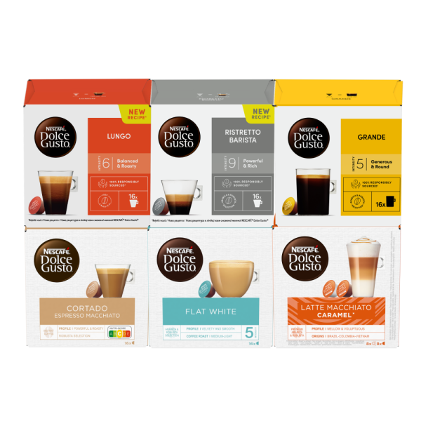 NESCAFÉ® DOLCE GUSTO® - VÝHODNÉ DEGUSTAČNÉ BALENIE