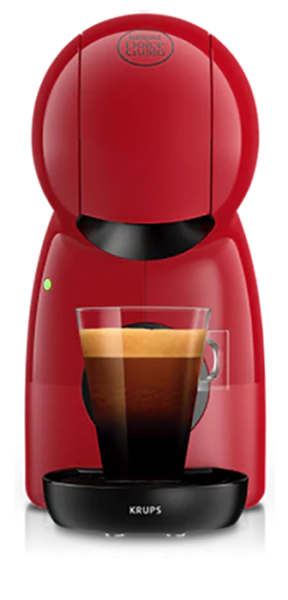 PICCOLO XS MANUÁLNY KAPSULOVÝ KÁVOVAR ČERVENÝ KRUPS®, od Nescafé Dolce Gusto 0