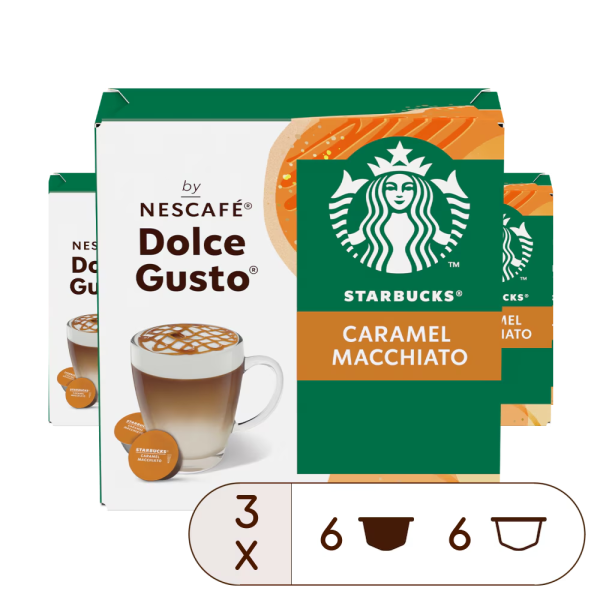 Výhodné balení STARBUCKS Caramel Macchiato - 36 kapslí 0