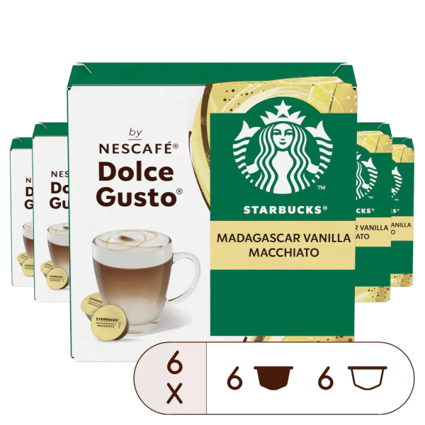 Výhodné balení STARBUCKS Vanilla Macchiato - 48 kapslí 0