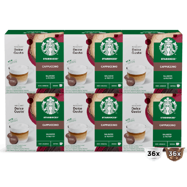 STARBUCKS® CAPPUCCINO výhodné balenie