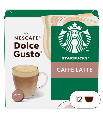 STARBUCKS® CAFFE LATTE, od Nescafé Dolce Gusto -1
