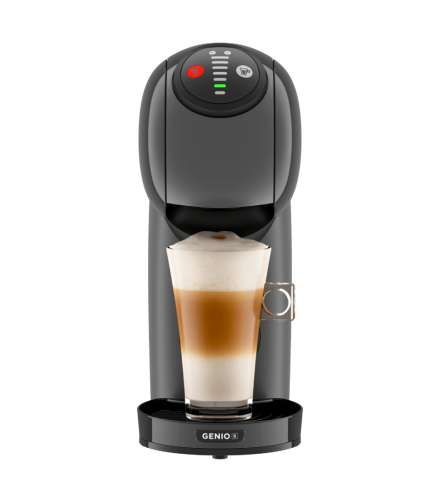 Pohľad spredu GENIO S AUTOMATICKÝ KAPSULOVÝ KÁVOVAR ANTRACITOVÝ KRUPS® Kávovar NESCAFÉ® Dolce Gusto®