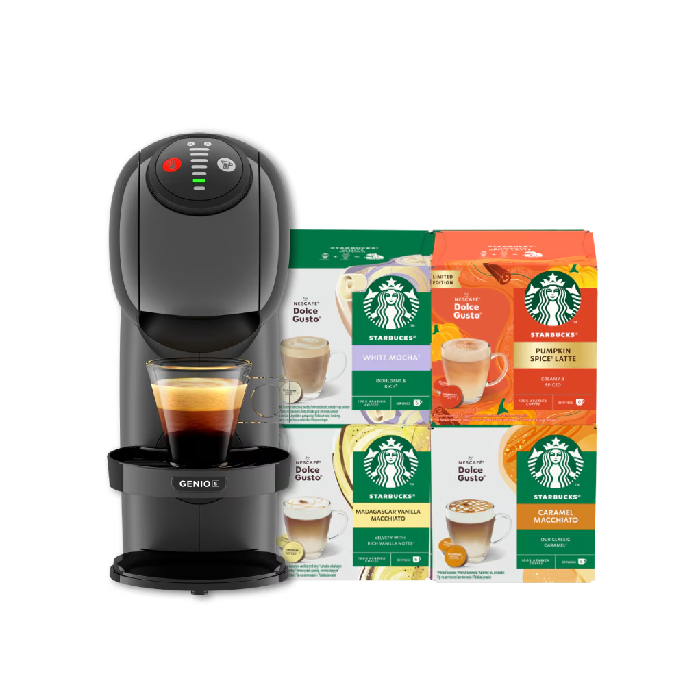 STARTER PACK: Kávovar Genio S & STARBUCKS®, od Nescafé Dolce Gusto -2