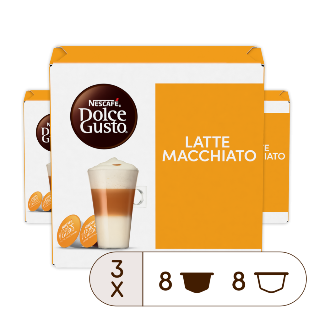 Výhodné balení Latte Macchiato - 48 kapslí 0 Výhodné balení Latte Macchiato - 48 kapslí 0