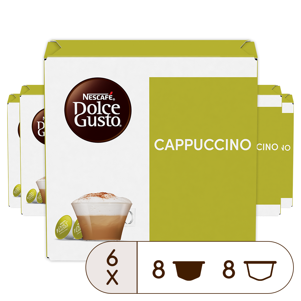 Výhodné balenie Cappuccino - 96 kapsúl 0 Výhodné balenie Cappuccino - 96 kapsúl 0