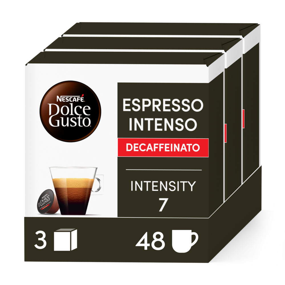 Výhodné balení Espresso Intenso Decaffeinato - 48 kapslí