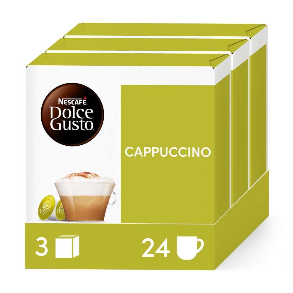 Fixed bundle Cappuccino 3pack, od Nescafé Dolce Gusto -1