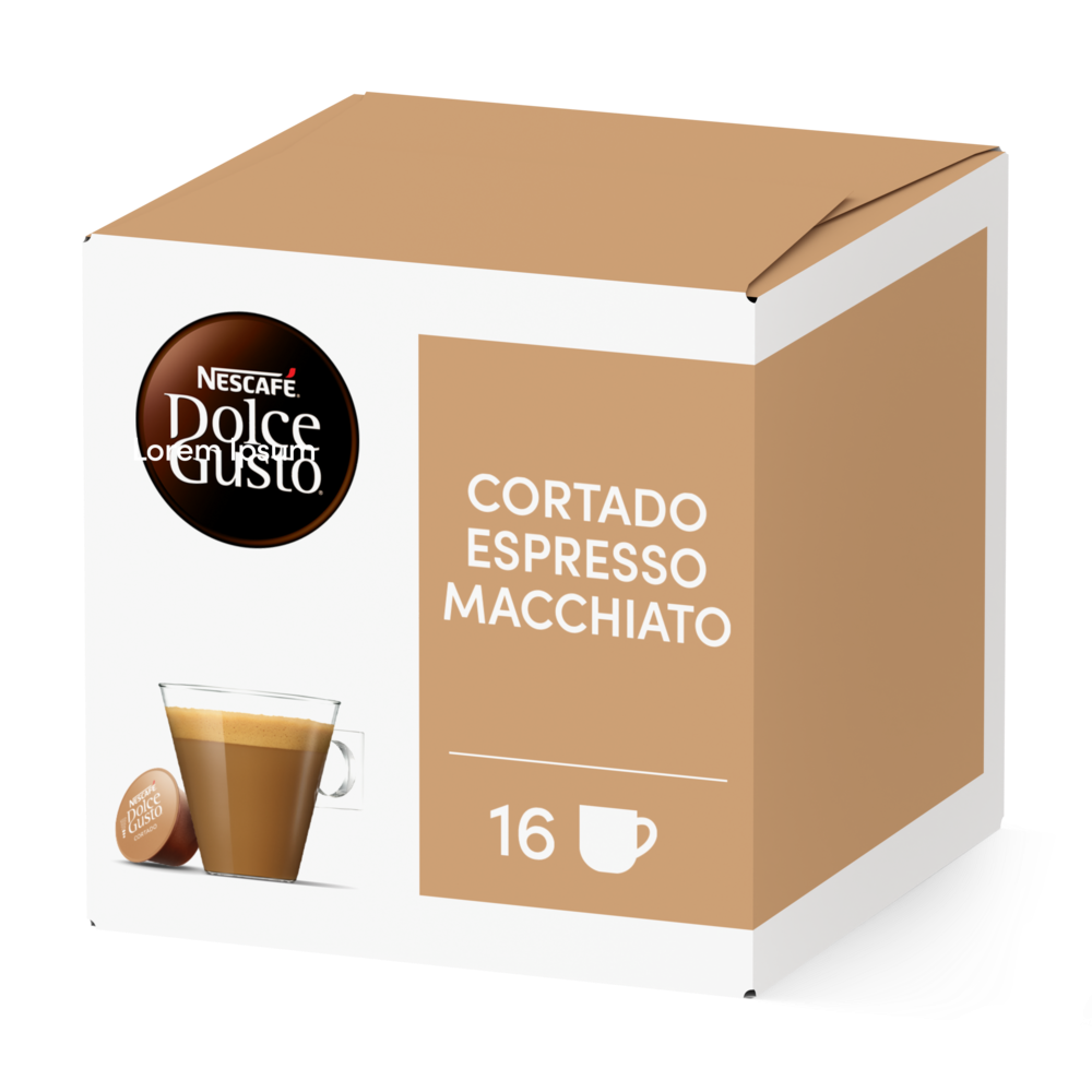 Pack of 16 CORTADO NESCAF√â¬Æ Dolce Gusto¬Æ coffee pods
