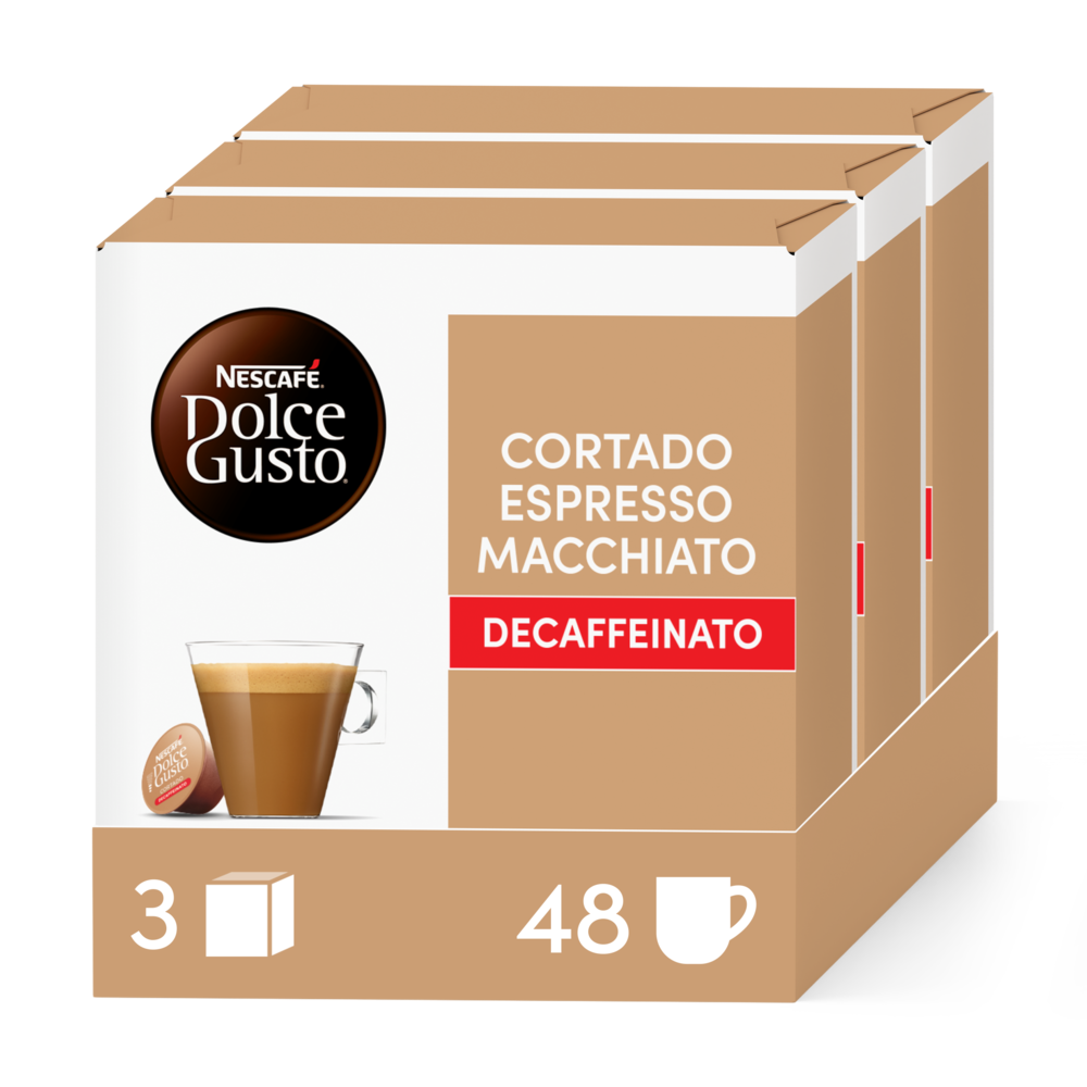 Výhodné balení Cortado Decaffeinato - 48 kapslí