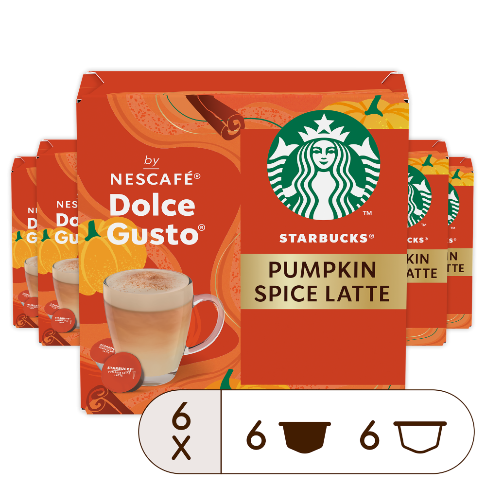 Výhodné balenie STARBUCKS Pumpkin Spice Latte - 72 kapsúl