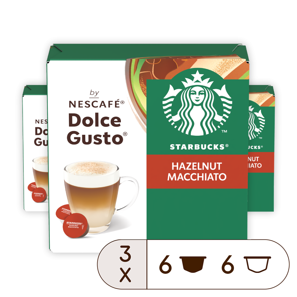 Výhodné balenie STARBUCKS Hazelnut Macchiato - 48 kapsúl Výhodné balenie STARBUCKS Hazelnut Macchiato - 48 kapsúl