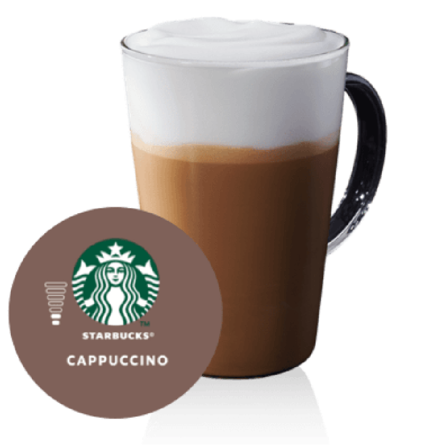 72 Capsule Starbucks Dolce Gusto: Cappuccino, Caramel, Madagascar Box a  Scelta